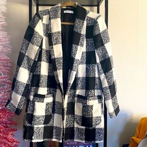 Plaid Coat